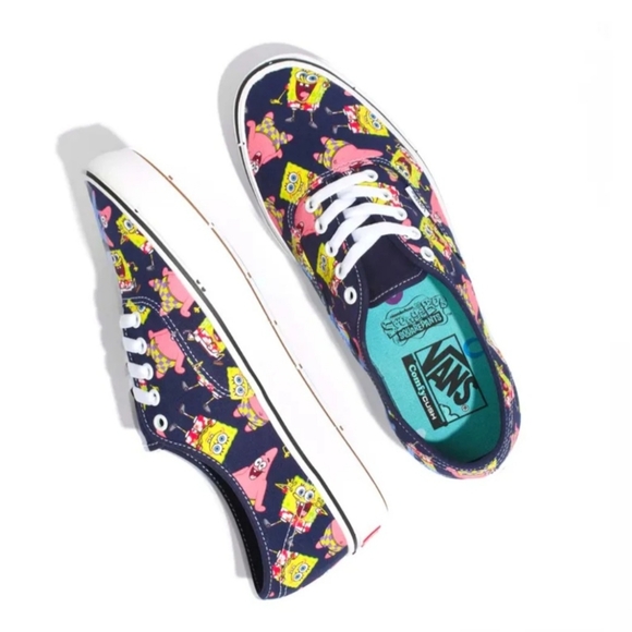 Vans X SpongeBob ComfyCush Authentic "Aloha Bob" *NWT* - Picture 3 of 7